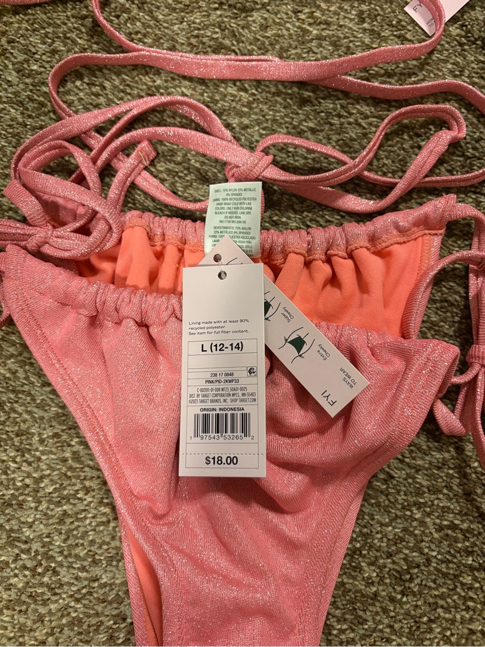 Triangle String Bikini Set - Picture 3 of 4